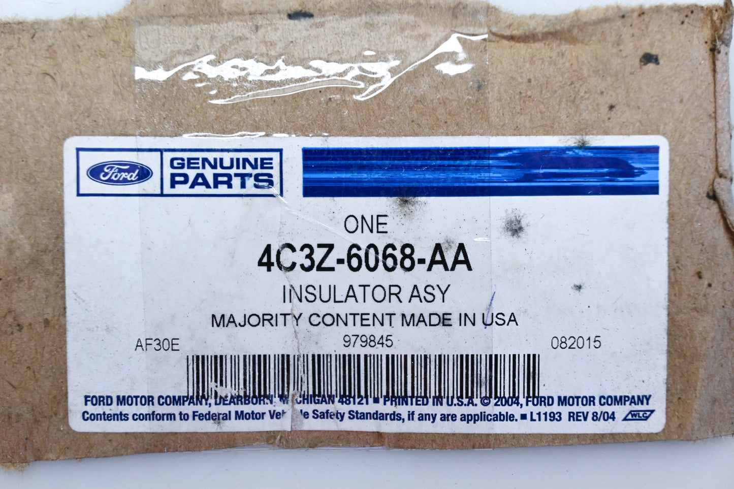 New OEM Ford 4C3Z-6068-AA, 4C34-6D091-AA Rear Automatic Transmission Mount NOS