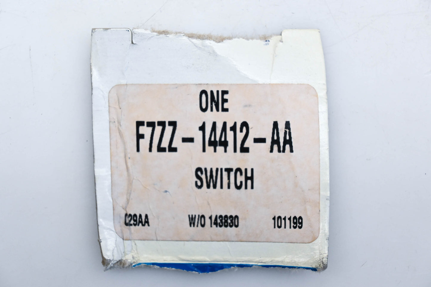 New OEM Ford F7ZZ-14412-AA, F7VX-15A563-A Switch Assembly NOS