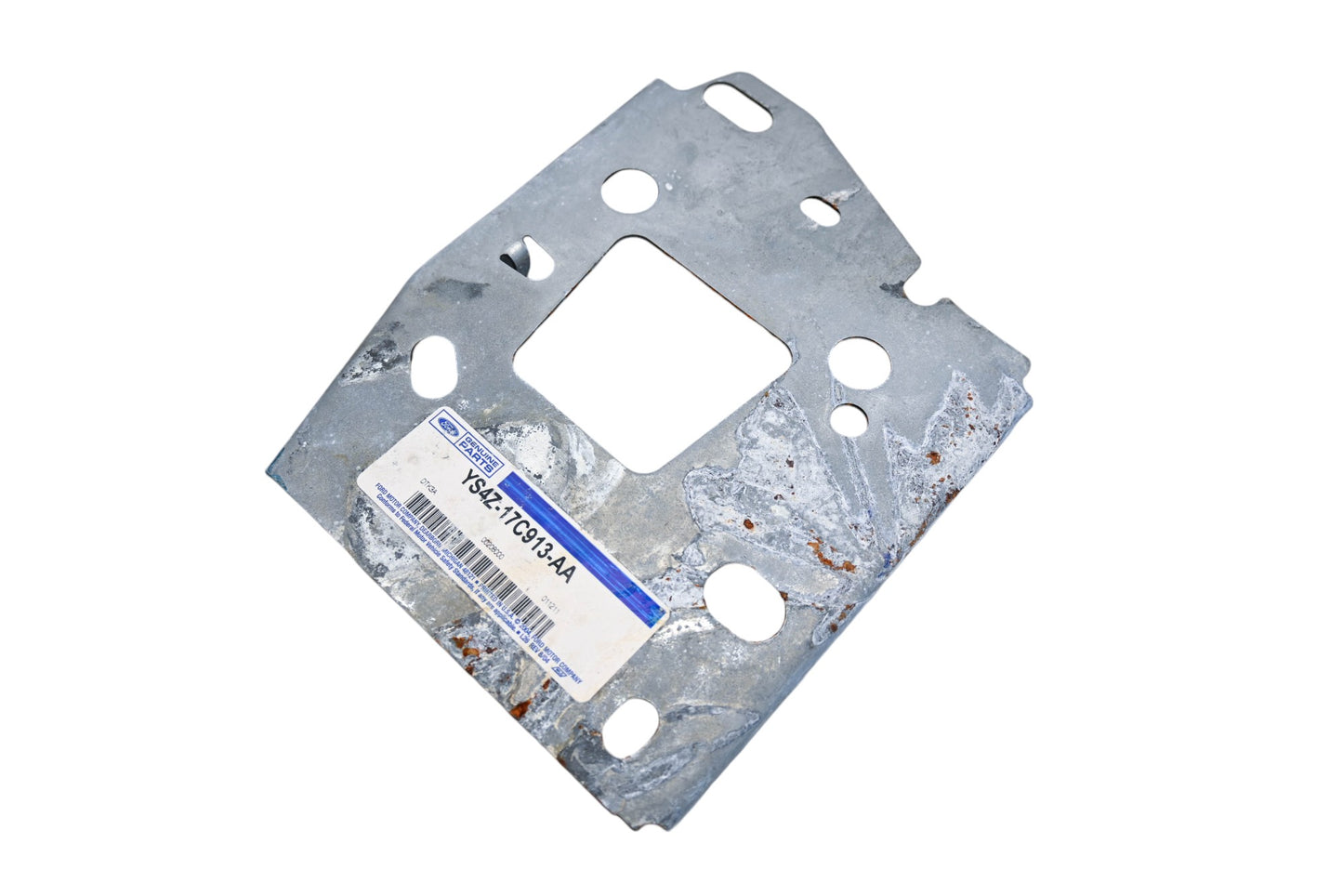 New OEM Ford YS4Z-17C913-AA Rear Right Bumper Mounting Plate NOS