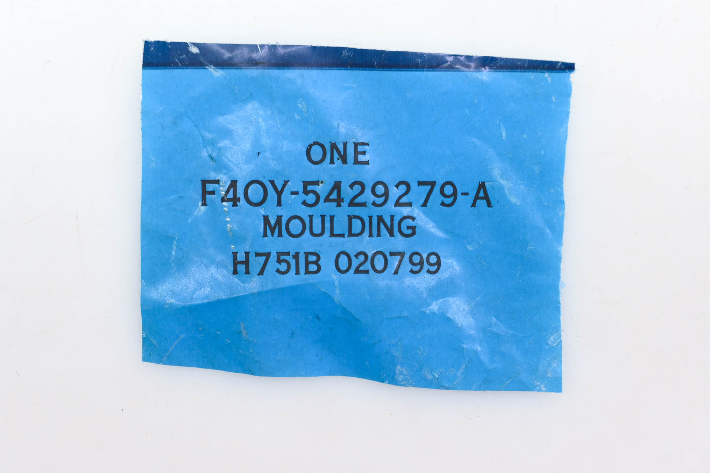 New OEM Ford F4OY-5429279-A, F4OB-5429279-A 94 Lincoln Continental Rear Left Moulding NOS