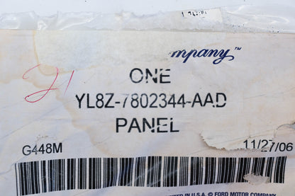 New OEM Ford YL8Z-7802344-AAD Rear Right Interior Trim Panel NOS
