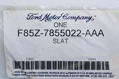 New OEM Ford F85Z-7855022-AAA 98-02 Lincoln Navigator Roof Rack Slat NOS