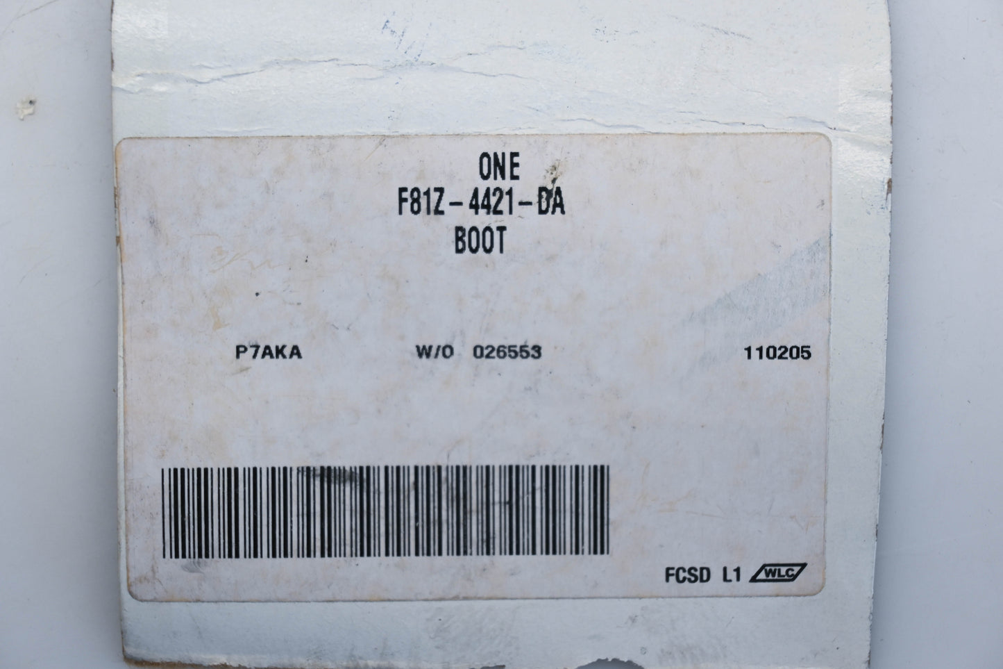 New OEM Ford F81Z-4421-DA Boot Kit NOS
