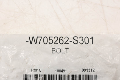 New OEM Ford W705262-S301 Bolt NOS