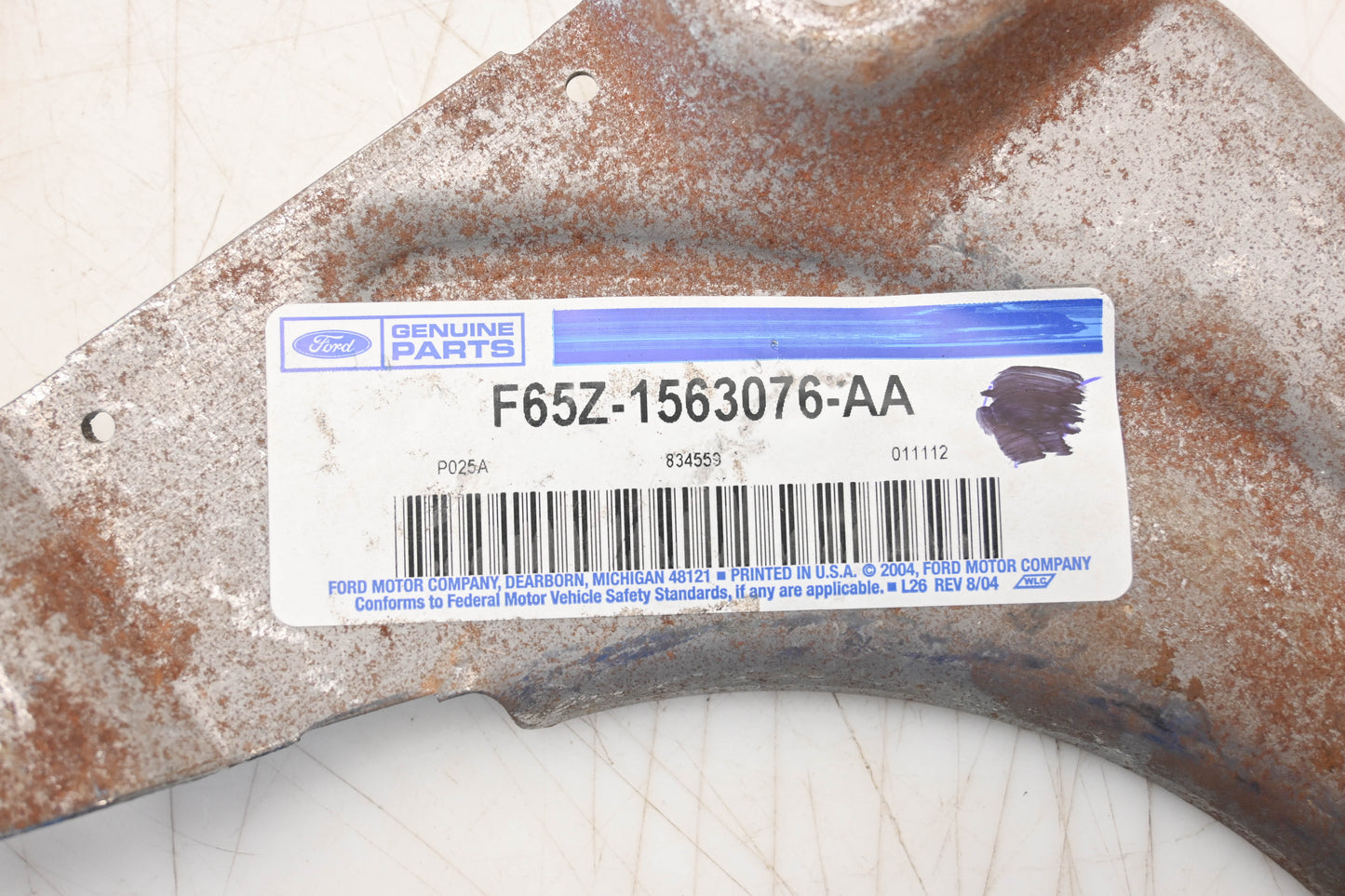 New OEM Ford F65Z-1563076-AA Console Mount Bracket NOS