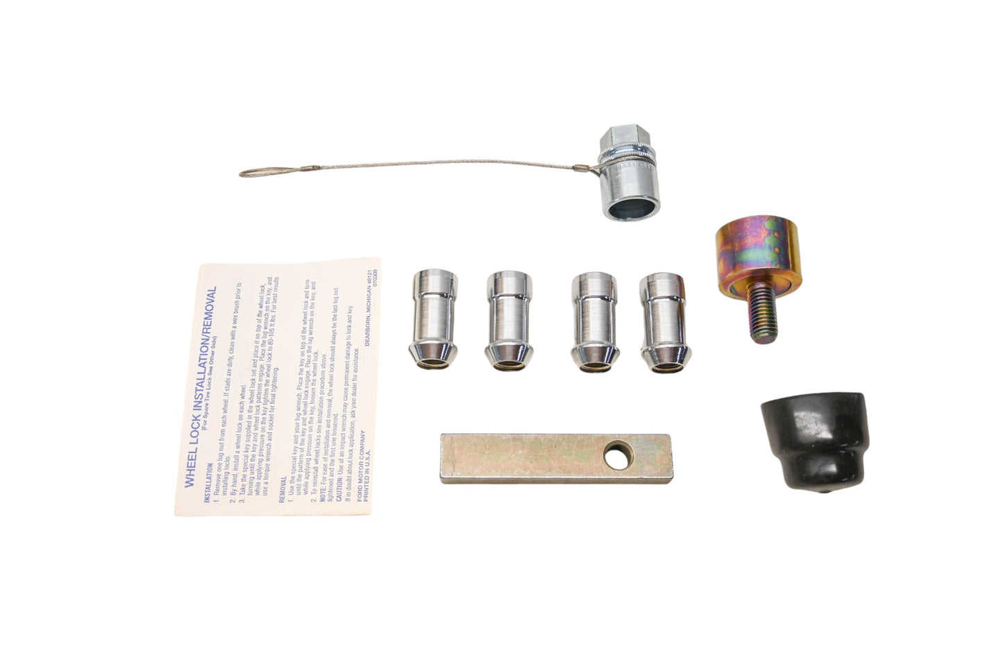 New OEM Ford F4TZ-1386-A Wheel Lock Kit NOS
