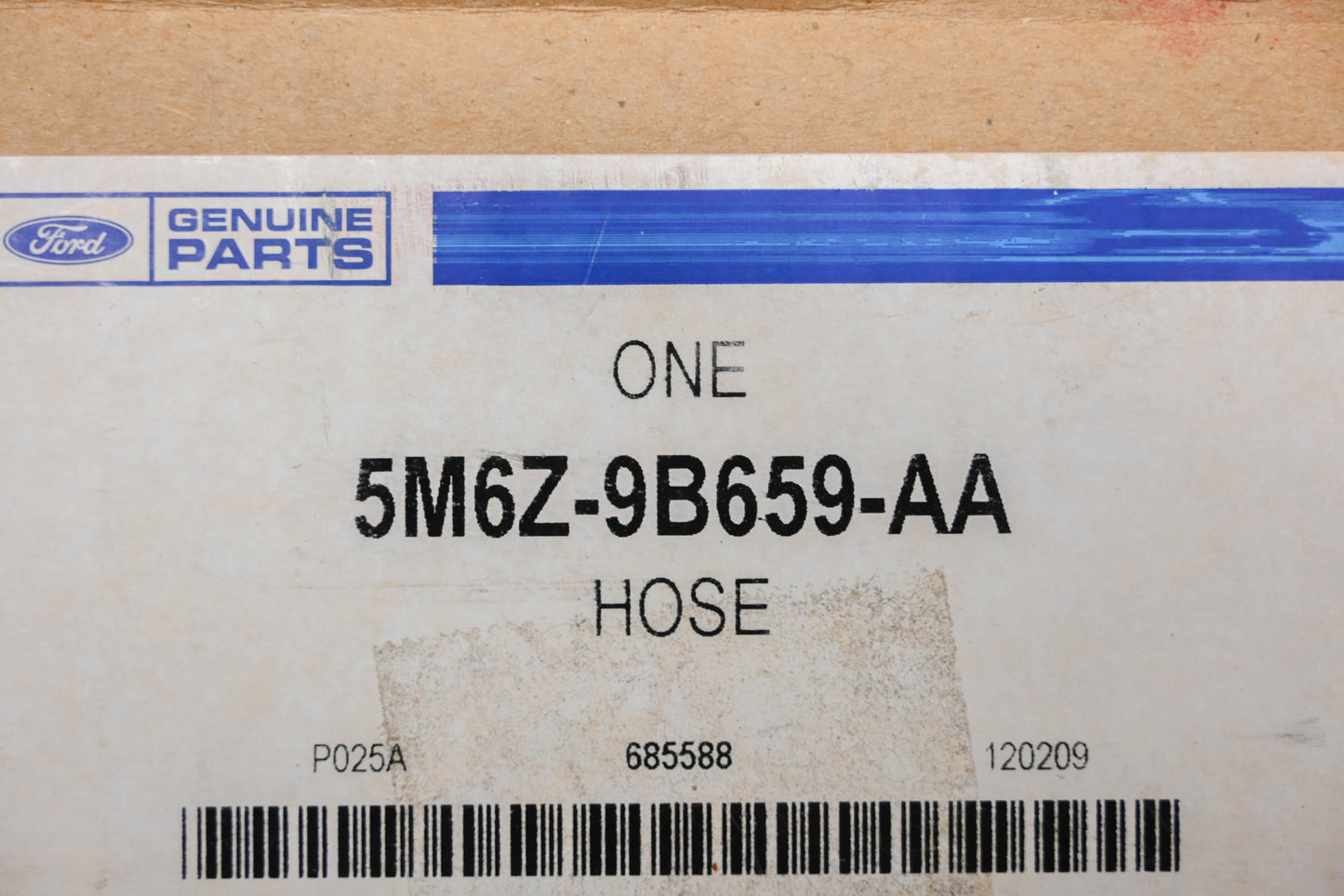 New OEM Ford 5M6Z-9B659-AA Air Cleaner Intake Hose NOS