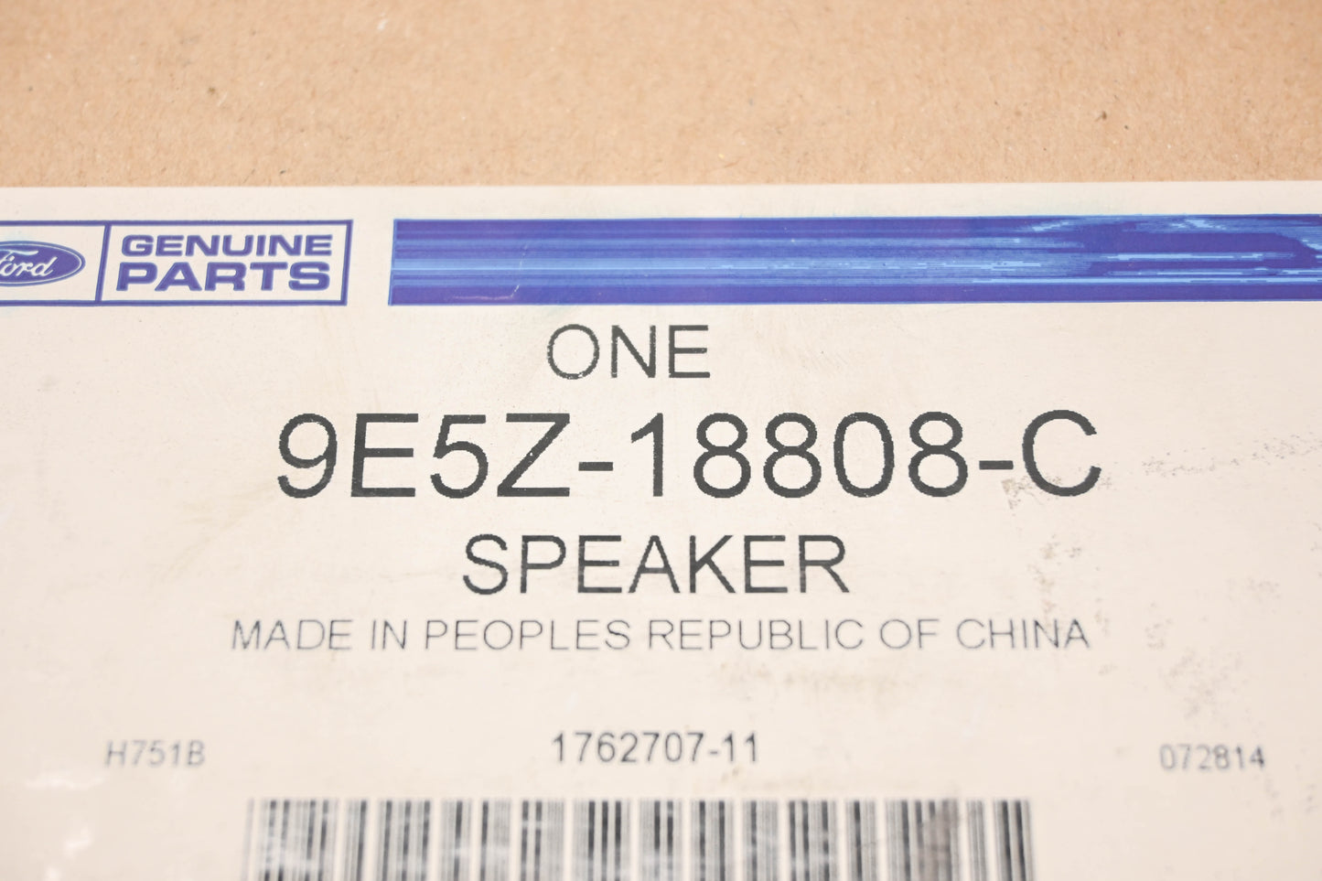 New OEM Ford 9E5Z-18808-C Speaker Assembly NOS