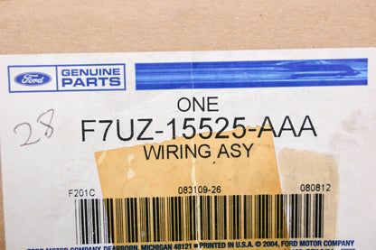 New OEM Ford F7UZ-15525-AAA Wire Assembly NOS