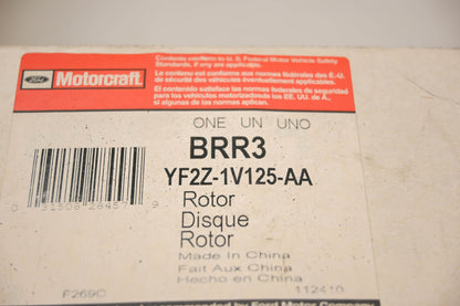 New OEM Motorcraft BRR3, YF2Z-1V125-AA Disc Brake Rotor Assembly NOS