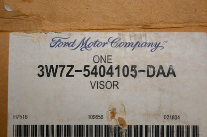 New OEM Ford 3W7Z-5404105-DAA Sun Visor Assembly NOS
