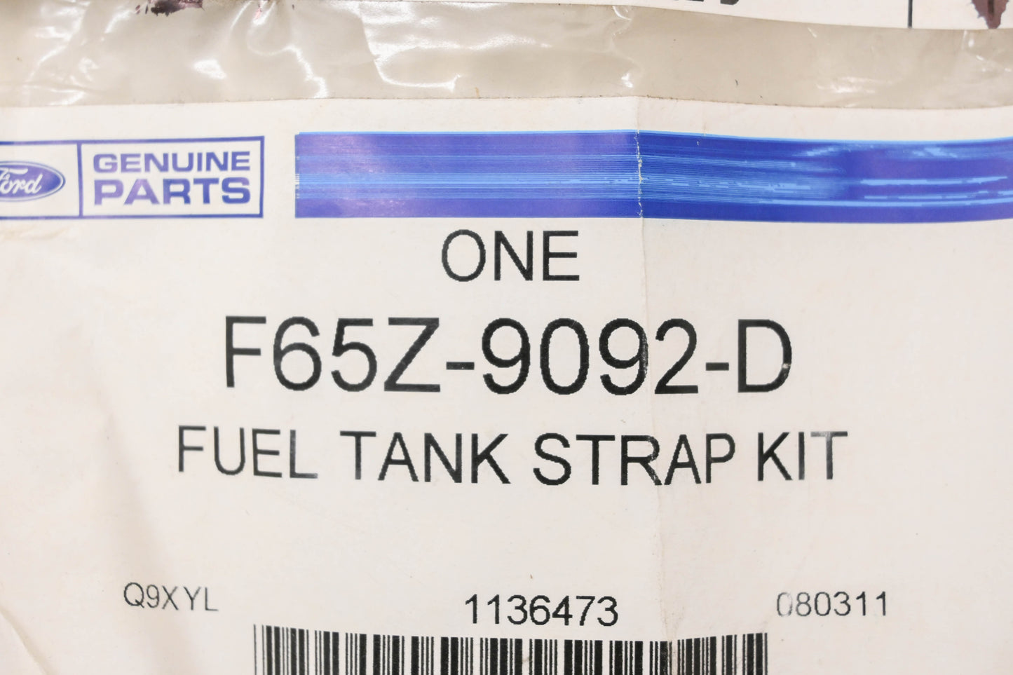 New OEM Ford F65Z-9092-D Fuel Tank Strap Kit NOS