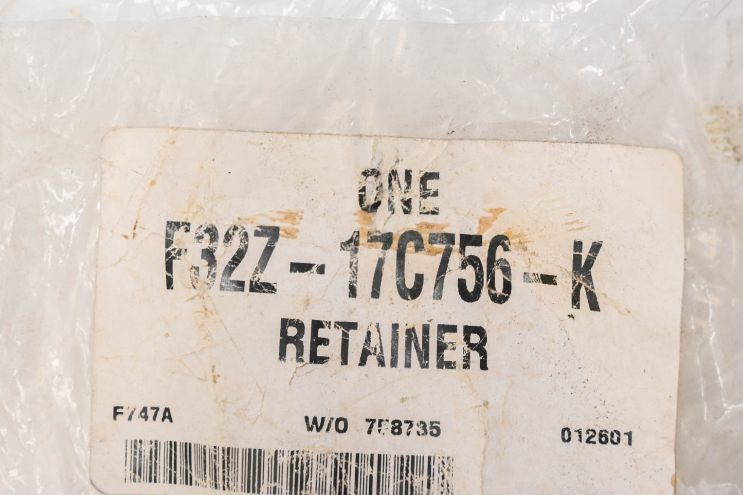 New OEM Ford F32Z-17C756-K Front Bumper Retainer NOS