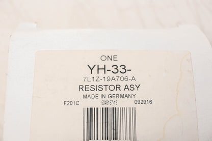 New OEM Motorcraft YH-33, 7L1Z-19A706-A Blower Motor Resistor Assembly NOS