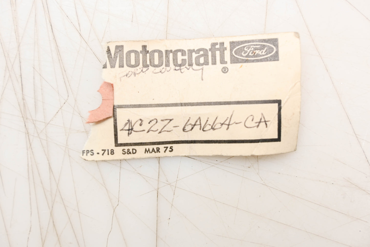 New OEM Ford 4C2Z-6A664-CA, 4C2E-6K817-CC Vent Hose Line Assembly NOS