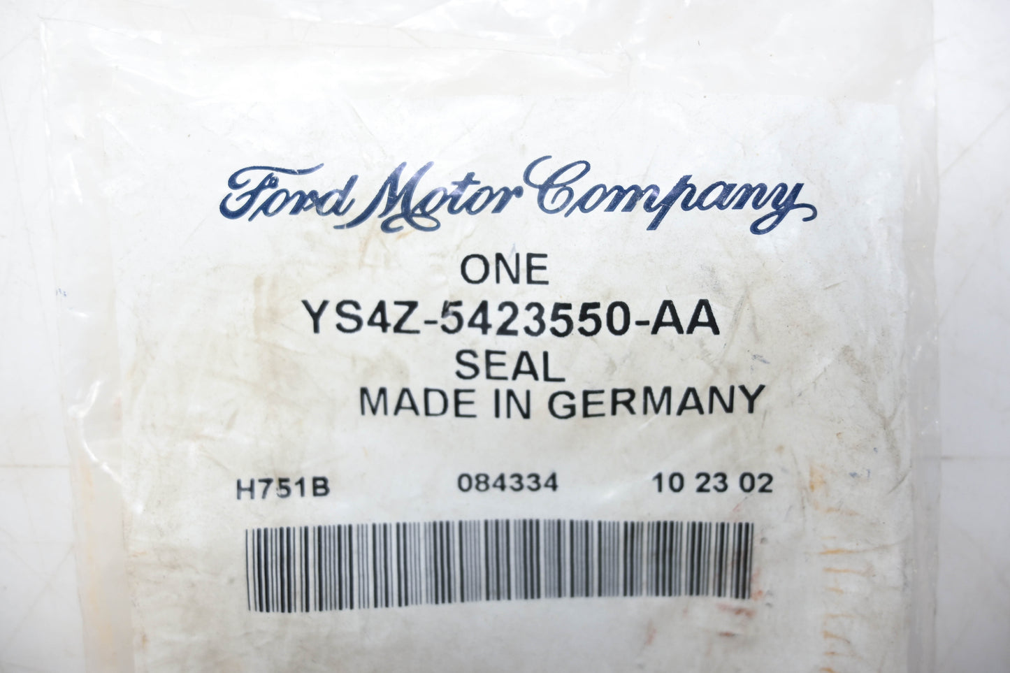 New OEM Ford YS4Z-5423550-AA Seal NOS