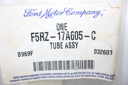 New OEM Ford F5RZ-17A605-C Tube Assembly NOS