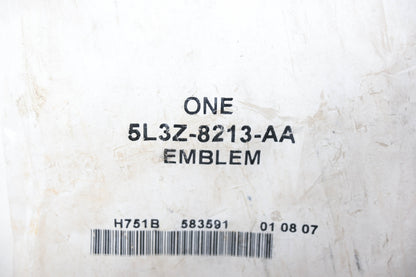 New OEM Ford 5L3Z-8213-AA Radiator Emblem NOS