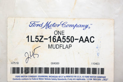 New OEM Ford 1L5Z-16A550-AAC Mudflap NOS
