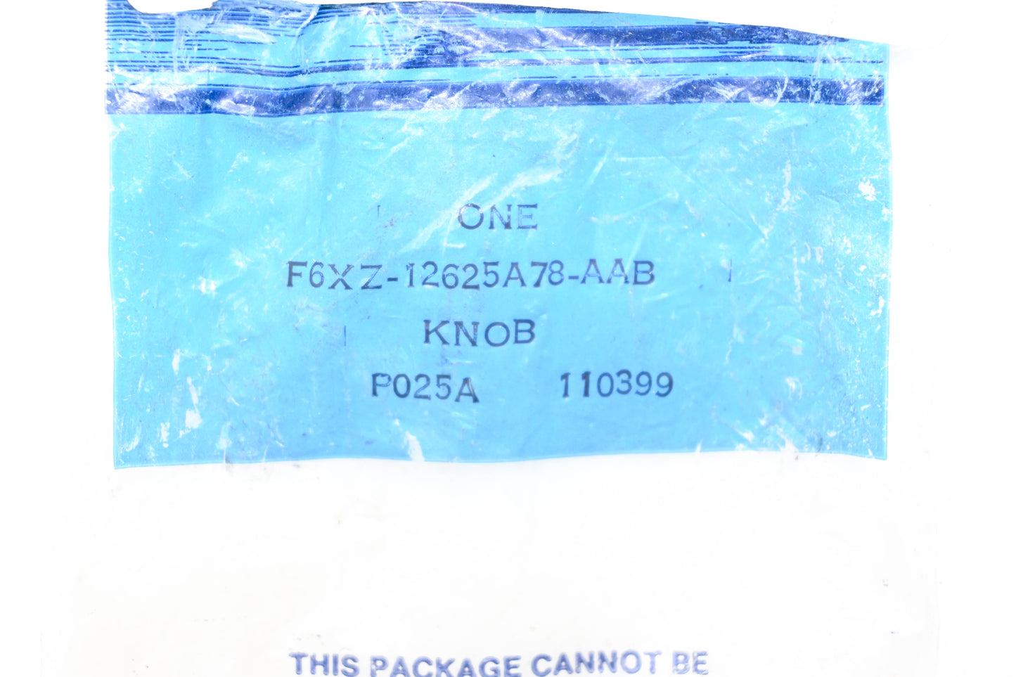 New OEM Ford F6XZ-12625A78-AAB Rear Back Seat Latch Knob NOS