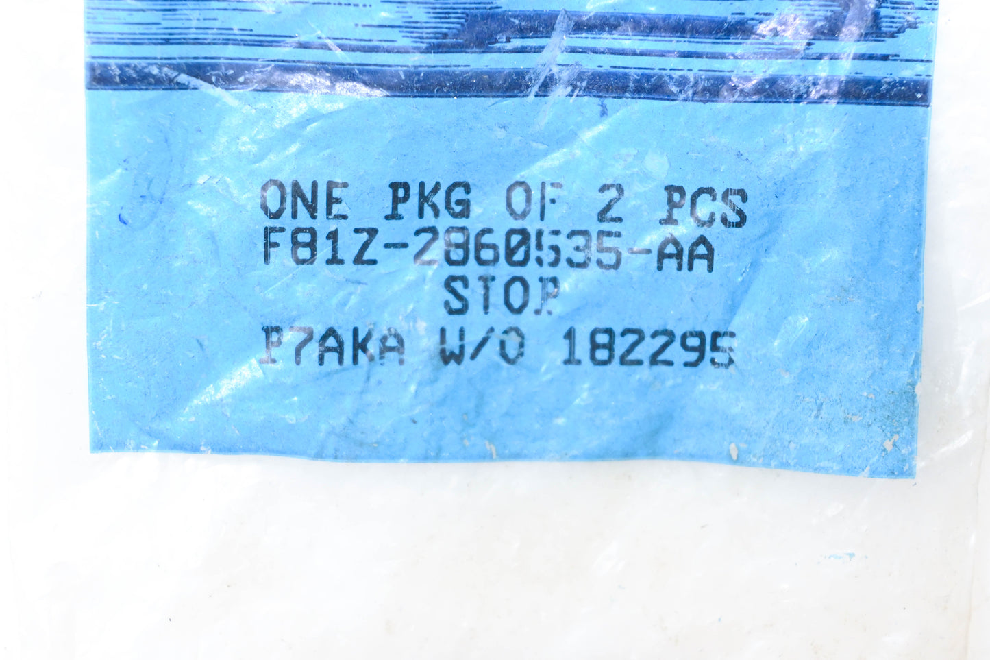 New OEM Ford F81Z-2860535-AA Stops Qty 2 NOS