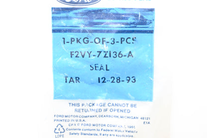 New OEM Ford F2VY-7Z136-A O-Rings Qty 3 NOS