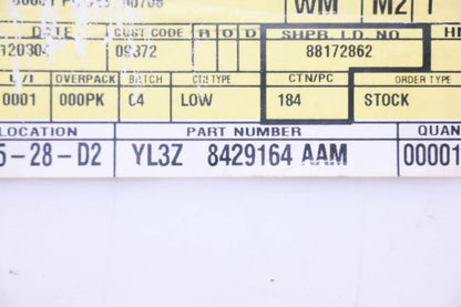 New OEM Ford YL3Z-8429164-AAM Wheel Opening Molding NOS