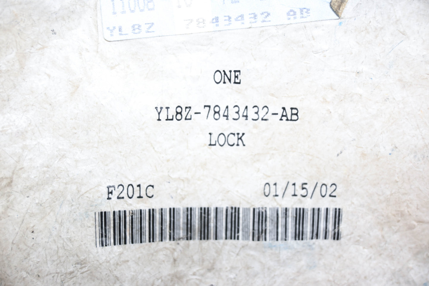 New OEM Ford YL8Z-7843432-AB Rear Liftgate Lock Cylinder Kit NOS