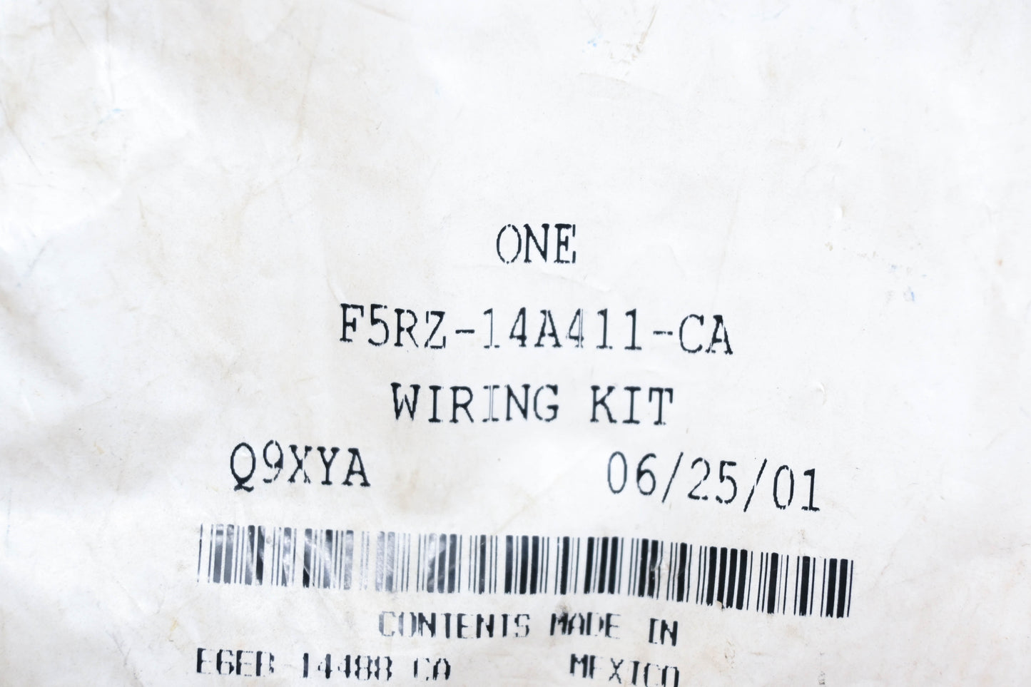 New OEM Ford F5RZ-14A411-CA Blower Motor Resistor Wiring Kit NOS