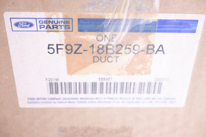 New OEM Ford 5F9Z-18B259-BA Heater Air Inlet Duct NOS