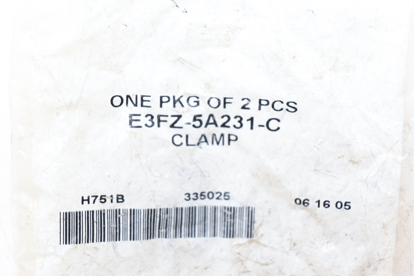 New OEM Ford E3FZ-5A231-C Exhaust Clamp NOS