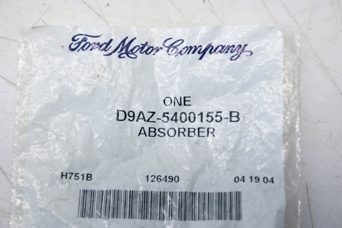 New OEM Ford D9AZ-5400155-B Absorber NOS