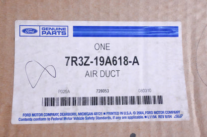 New OEM Ford 7R3Z-19A618-A Air Duct NOS