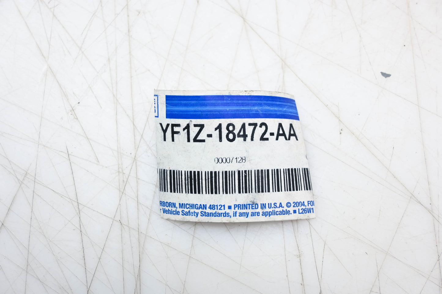 New OEM Ford YF1Z-18472-AA HVAC Molded Water Heater Hose NOS