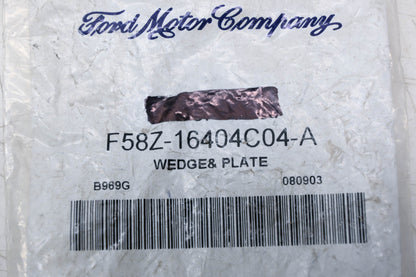 New OEM Ford F58Z-16404C04-A Wedge & Plate Assembly NOS