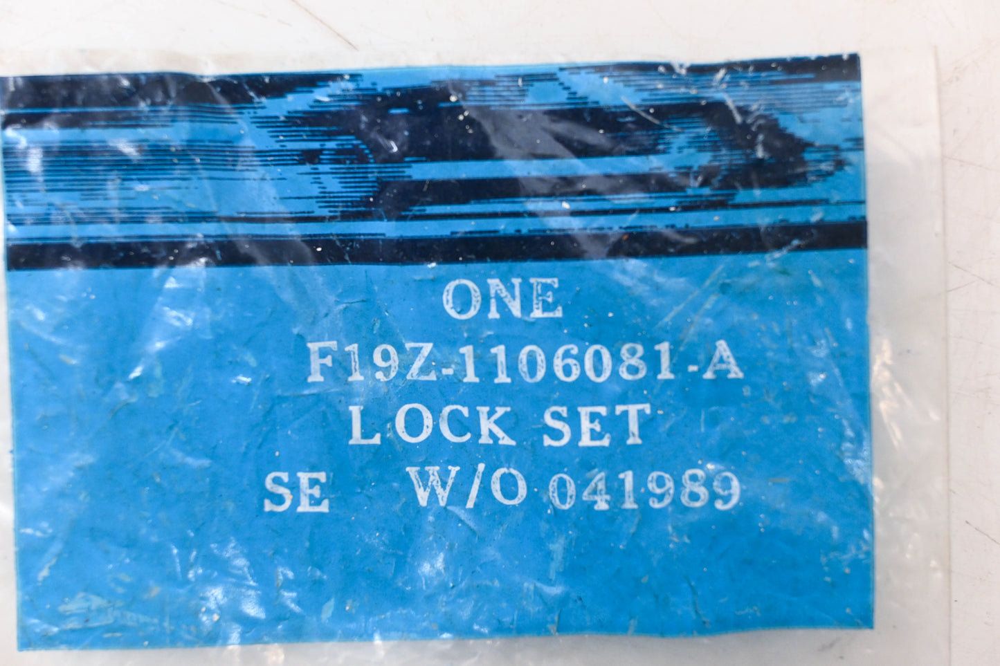 New OEM Ford F19Z-1106081-A Glove Compartment Lock Kit NOS