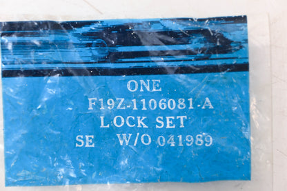 New OEM Ford F19Z-1106081-A Glove Compartment Lock Kit NOS