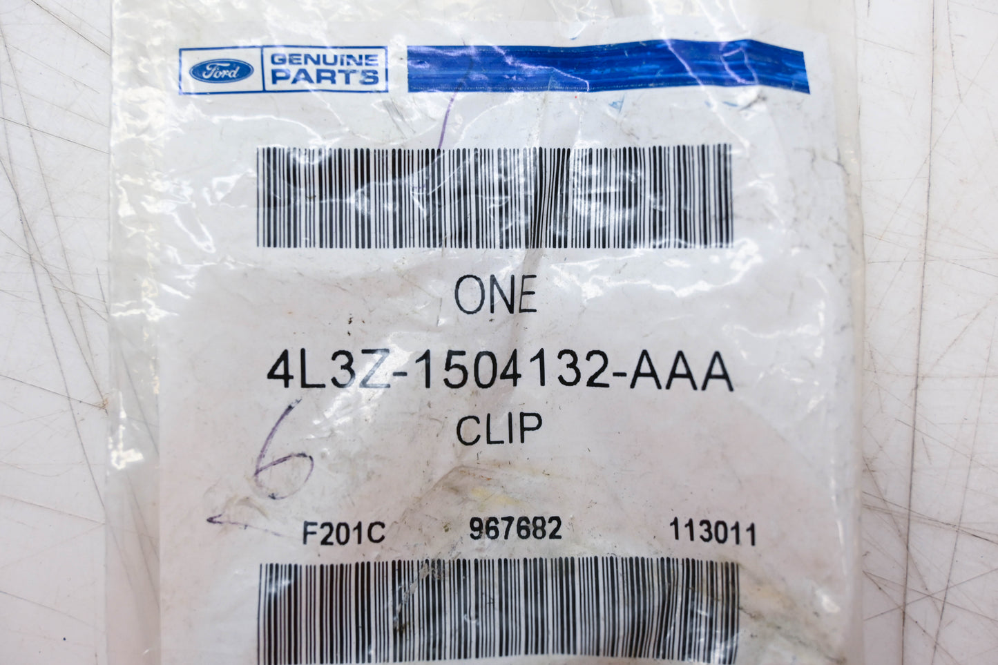 New OEM Ford 4L3Z-1504132-AAA Sun Visor Clip Assembly NOS