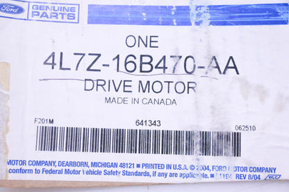 New OEM Ford 4L7Z-16B470-AA Drive Motor NOS
