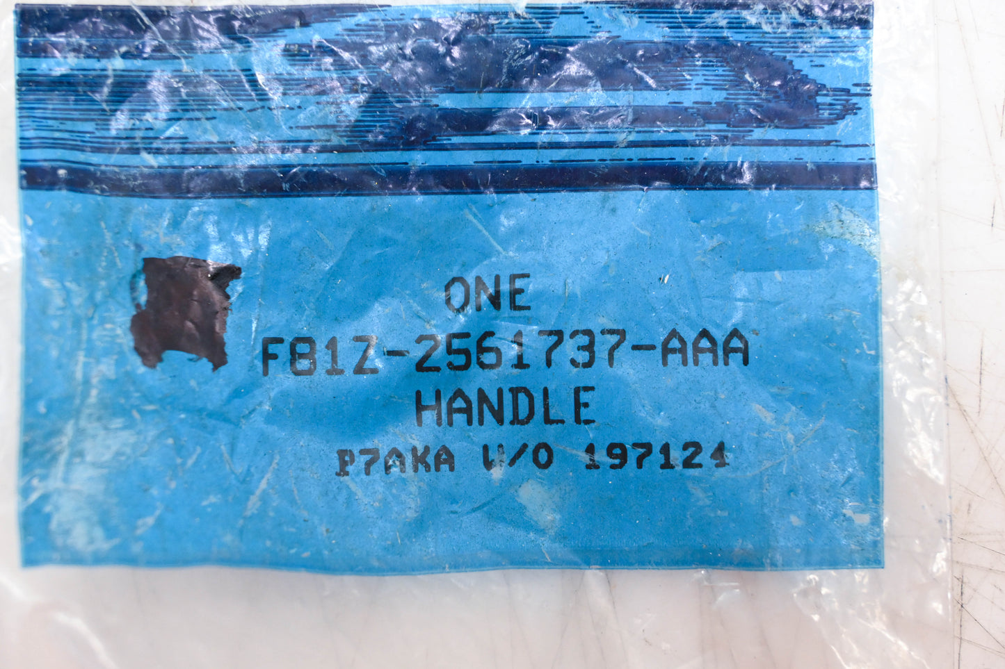 New OEM Ford F81Z-2561737-AAA Seat Back Adjusting Handle NOS