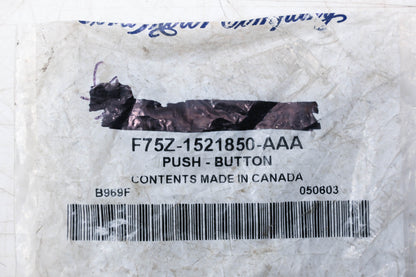 New OEM Ford F75Z-1521850-AAA Door Lock Push Button NOS