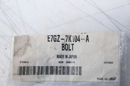 New OEM Ford E7GZ-7K104-A Gear Shift Lever Bushing Bolt NOS