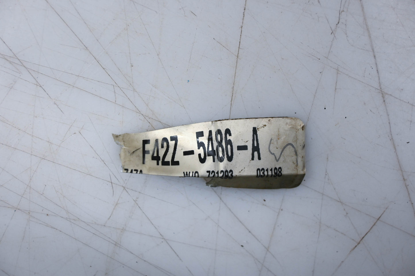 New OEM Ford F42Z-5486-A Stabilizer Bar Bracket NOS