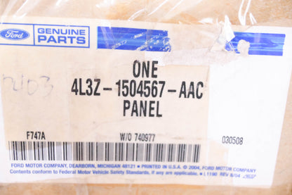 New OEM Ford 4L3Z-1504567-AAC Top Finish Console Panel NOS