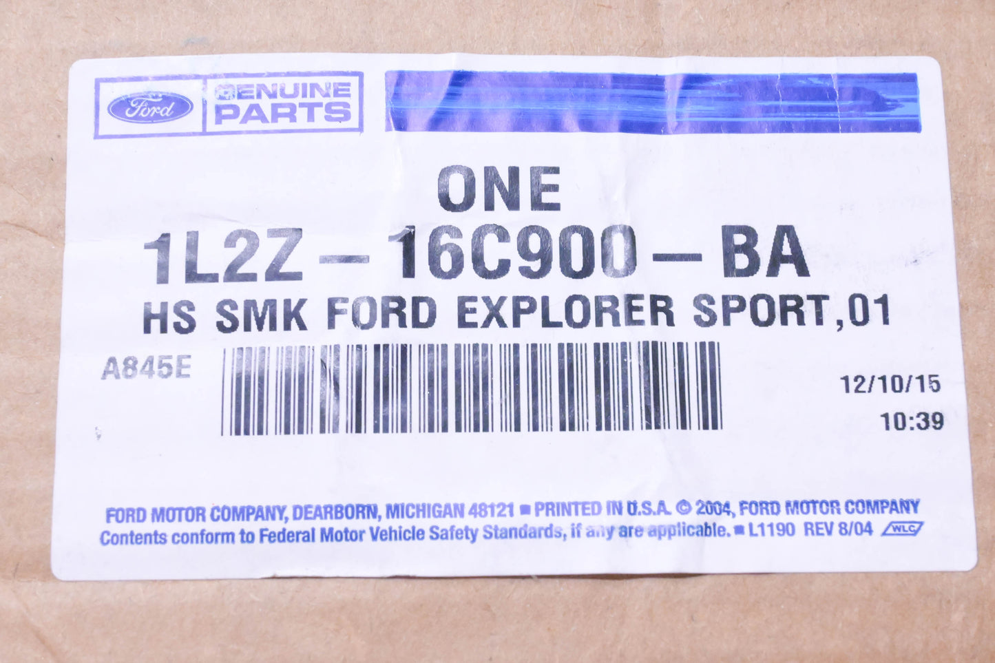 New OEM Ford 1L2Z-16C900-BA Air Deflector Kit NOS