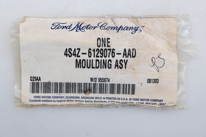 New OEM Ford 4S4Z-6129076-AAD, 2M5V-B29076-AAW 03-04 Focus Rear Right Quarter Moulding Assembly NOS