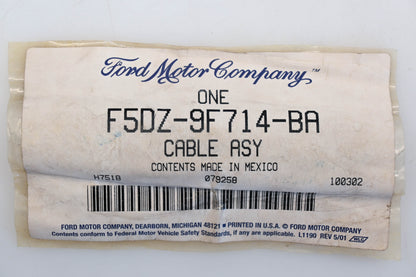 New OEM Ford F5DZ-9F714-BA, F5DF-9F714-BA 91-98 Speedometer Cable Assembly NOS