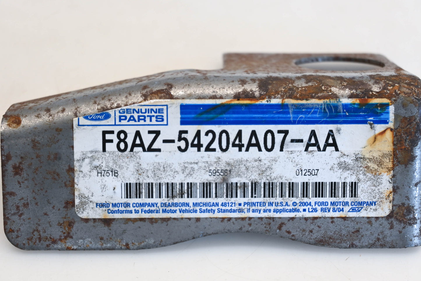 New OEM Ford F8AZ-54204A07-AA Left Cowl Reinforcement Bracket NOS