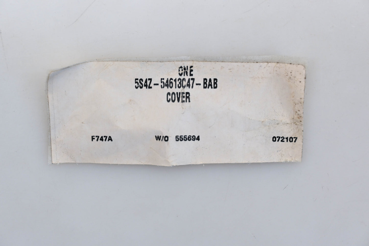 New OEM Ford 5S4Z-54613C47-BAB 05-07 Focus Seat Belt Retractor Cover Panel NOS