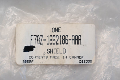 New OEM Ford F78Z-1662186-AAA, F68B-1661692-DBW Front Right Seat Side Trim Shield NOS